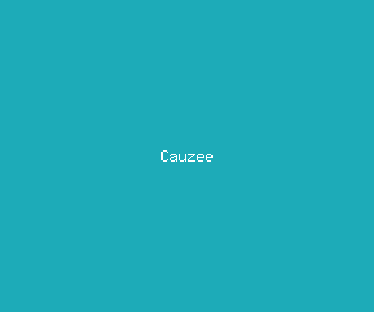 cauzee meaning, definitions, synonyms