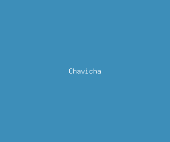chavicha meaning, definitions, synonyms