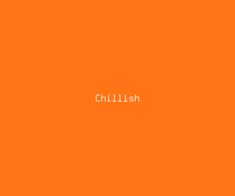 chillish meaning, definitions, synonyms