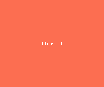 cinnyrid meaning, definitions, synonyms