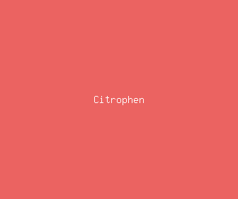citrophen meaning, definitions, synonyms