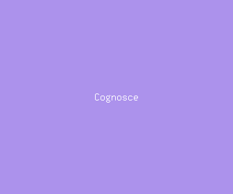 cognosce meaning, definitions, synonyms