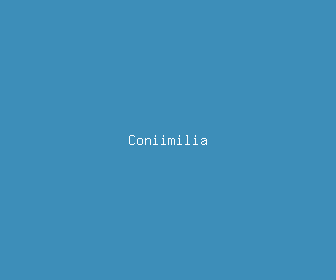 coniimilia meaning, definitions, synonyms