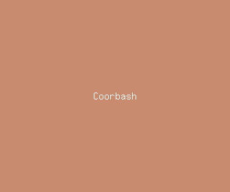 coorbash meaning, definitions, synonyms