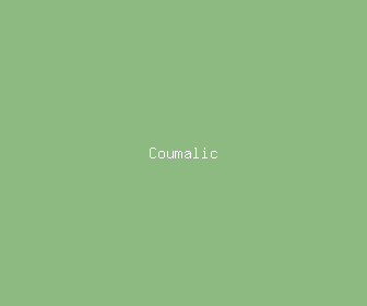 coumalic meaning, definitions, synonyms