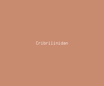 cribrilinidan meaning, definitions, synonyms