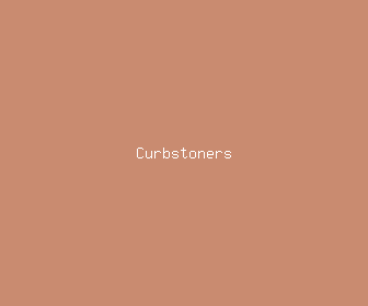 curbstoners meaning, definitions, synonyms