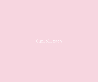 cyclolignan meaning, definitions, synonyms