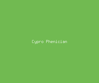 cypro phenician meaning, definitions, synonyms