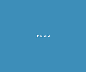 dialefe meaning, definitions, synonyms
