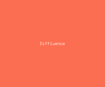 diffluence meaning, definitions, synonyms