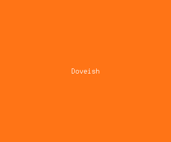 doveish meaning, definitions, synonyms