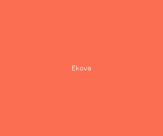 ekova meaning, definitions, synonyms