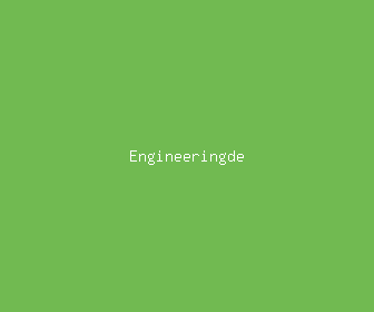 engineeringde meaning, definitions, synonyms