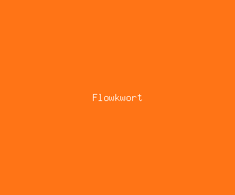 flowkwort meaning, definitions, synonyms