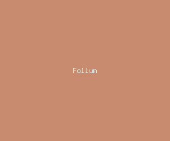 folium meaning, definitions, synonyms