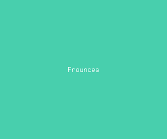 frounces meaning, definitions, synonyms