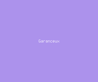 garanceux meaning, definitions, synonyms