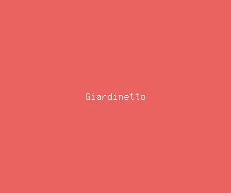 giardinetto meaning, definitions, synonyms