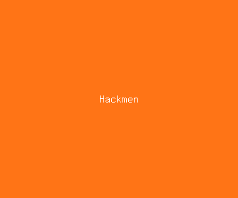 hackmen meaning, definitions, synonyms