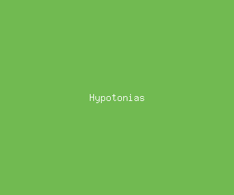 hypotonias meaning, definitions, synonyms