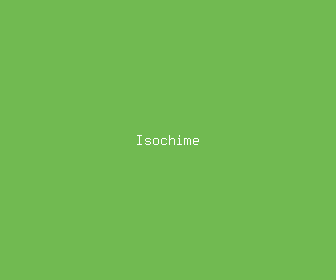 isochime meaning, definitions, synonyms