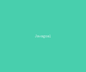 javagoal meaning, definitions, synonyms