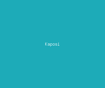 kaposi meaning, definitions, synonyms