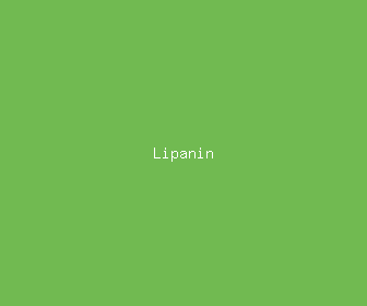lipanin meaning, definitions, synonyms