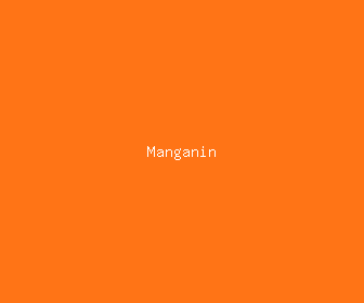 manganin meaning, definitions, synonyms