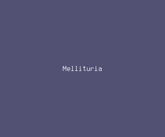 mellituria meaning, definitions, synonyms