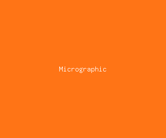 micrographic meaning, definitions, synonyms