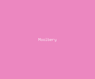moolbery meaning, definitions, synonyms