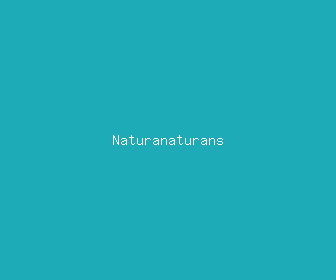 naturanaturans meaning, definitions, synonyms