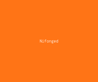 nifonged meaning, definitions, synonyms