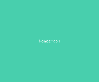 nomograph meaning, definitions, synonyms