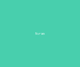 nvram meaning, definitions, synonyms