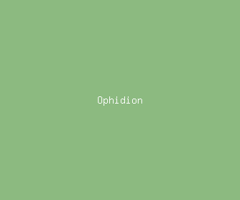 ophidion meaning, definitions, synonyms