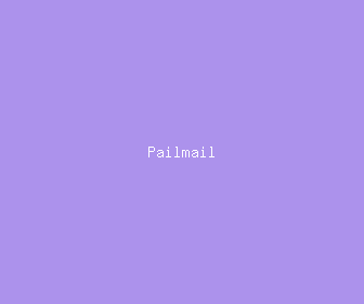 pailmail meaning, definitions, synonyms