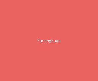 parengkuan meaning, definitions, synonyms
