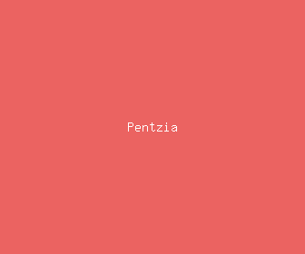 pentzia meaning, definitions, synonyms