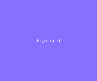 pigeontoed meaning, definitions, synonyms