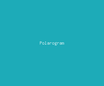 polarogram meaning, definitions, synonyms