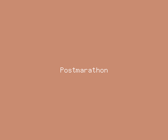 postmarathon meaning, definitions, synonyms