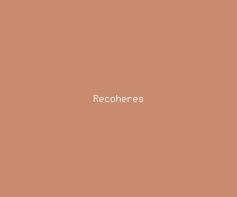 recoheres meaning, definitions, synonyms
