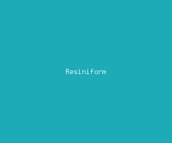resiniform meaning, definitions, synonyms