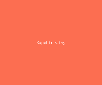 sapphirewing meaning, definitions, synonyms
