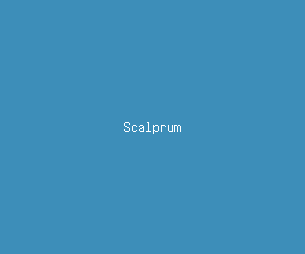 scalprum meaning, definitions, synonyms