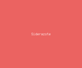 siderazote meaning, definitions, synonyms