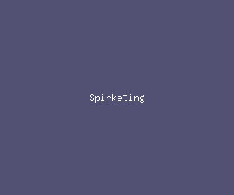 spirketing meaning, definitions, synonyms